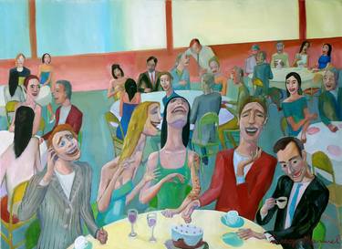 Print of Conceptual People Paintings by Diego Manuel Rodriguez