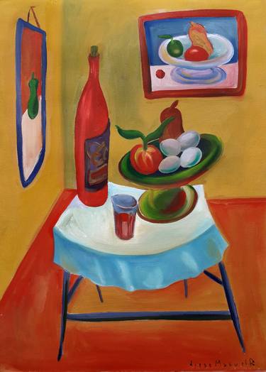 Print of Figurative Still Life Paintings by Diego Manuel Rodriguez
