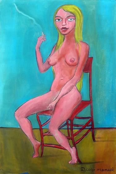 Print of Nude Paintings by Diego Manuel Rodriguez