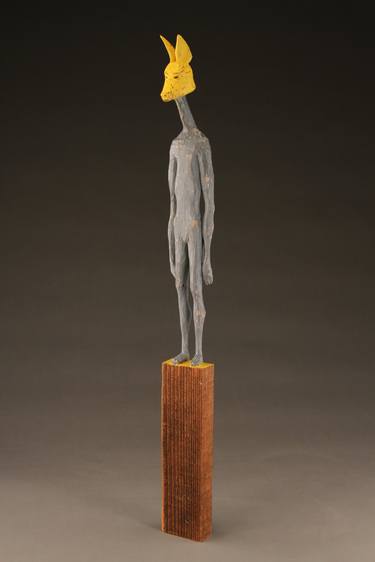 Original Surrealism Nude Sculpture by Christopher Wagner