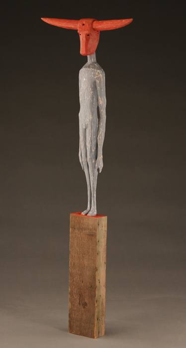 Original Surrealism Nude Sculpture by Christopher Wagner