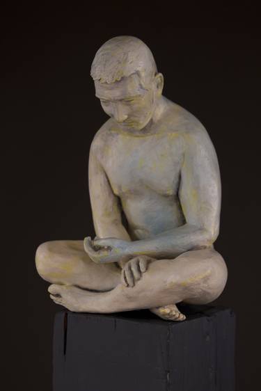 Original Figurative Portrait Sculpture by Christopher Wagner