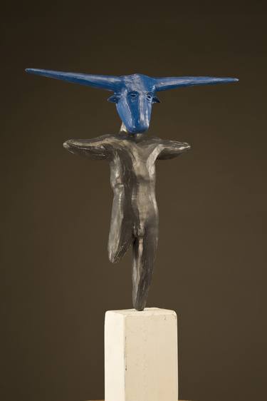 Original Men Sculpture by Christopher Wagner