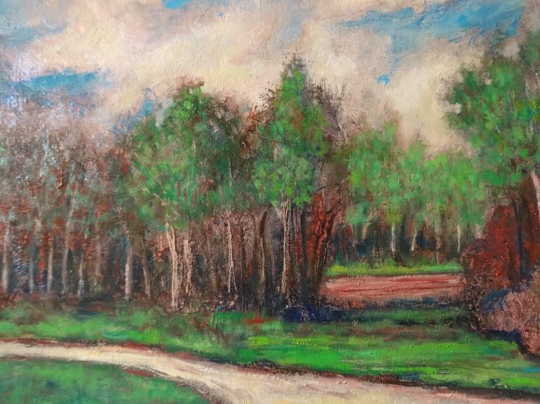 Original Landscape Painting by Massimiliano Ligabue