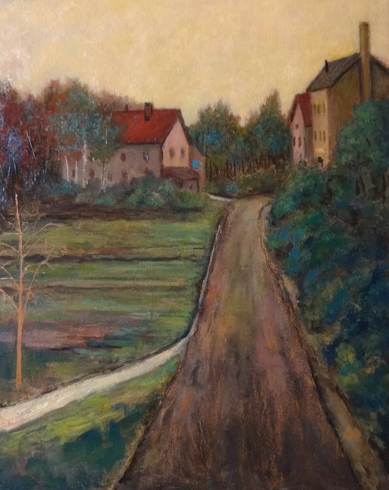 Original  Painting by massimiliano ligabue