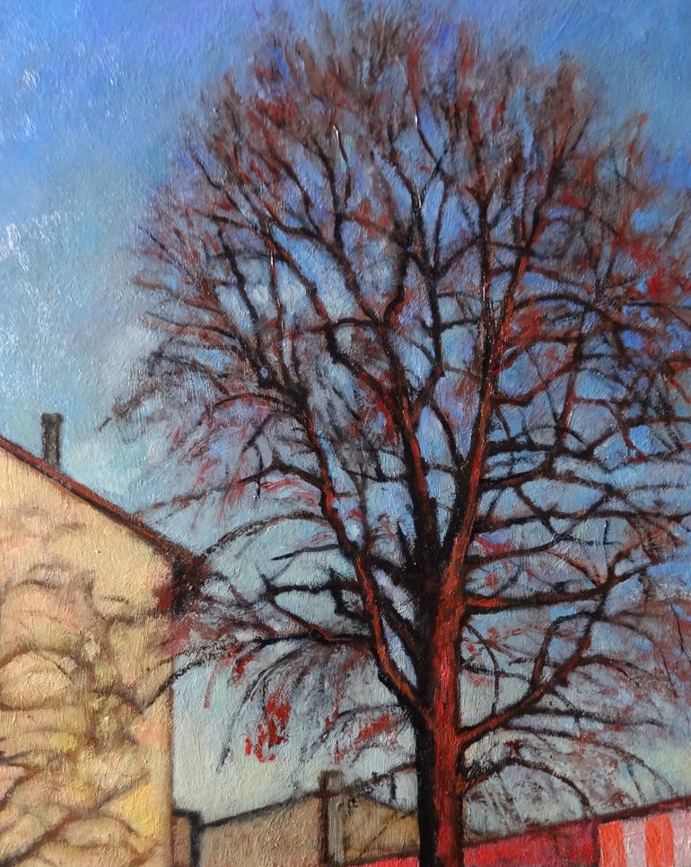 Original Figurative Outer Space Painting by Massimiliano Ligabue