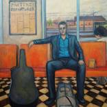 Guitar player by Massimiliano Ligabue