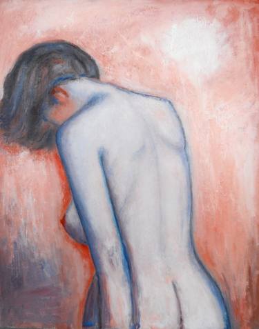 Original Impressionism Erotic Paintings by Massimiliano Ligabue