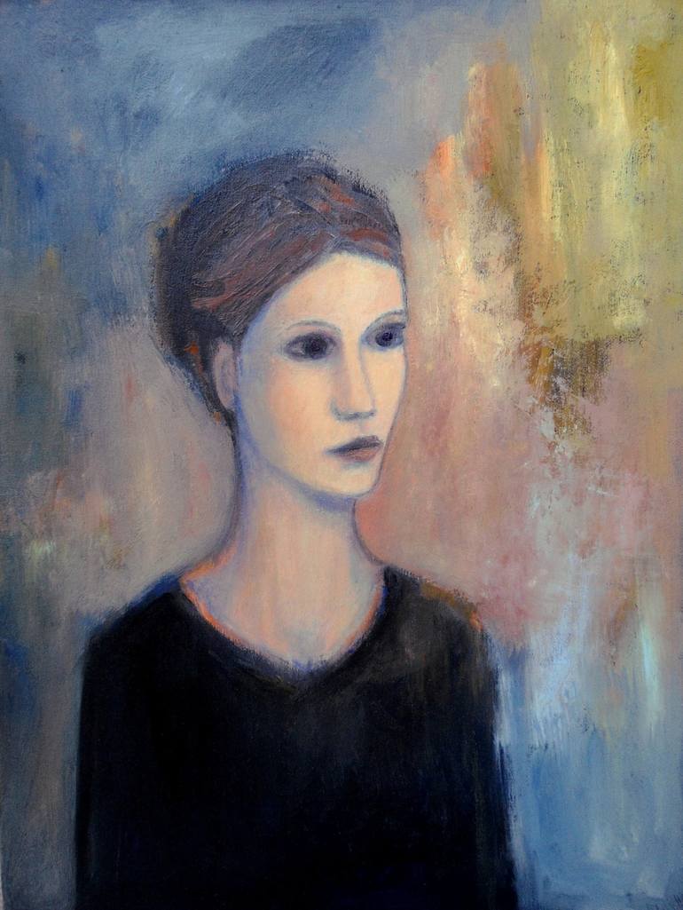 Beatrice Painting by Massimiliano Ligabue | Saatchi Art