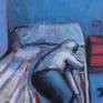 It's only a teenage wasteland. Oil on canvas board