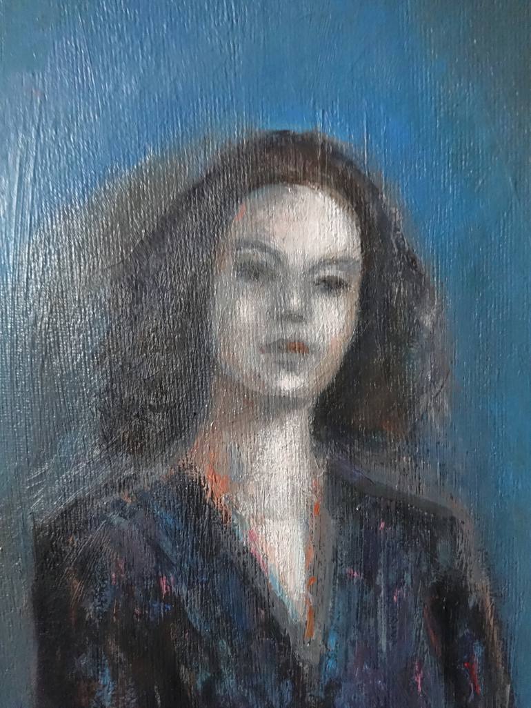 Original Figurative Women Painting by Massimiliano Ligabue