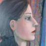 I use fine art oil colours and materials: Old Holland and Maimeri Artists oil colours. Gerstaecker, Belle Arti, Winsor & Newton stretched canvases. Belle Arti, Da Verona canvas board.