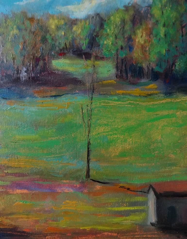 Original Landscape Painting by Massimiliano Ligabue