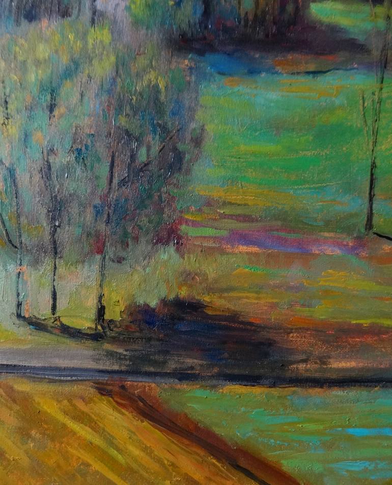 Original Landscape Painting by Massimiliano Ligabue