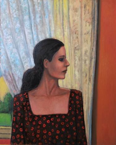 Original Figurative Portrait Paintings by Massimiliano Ligabue