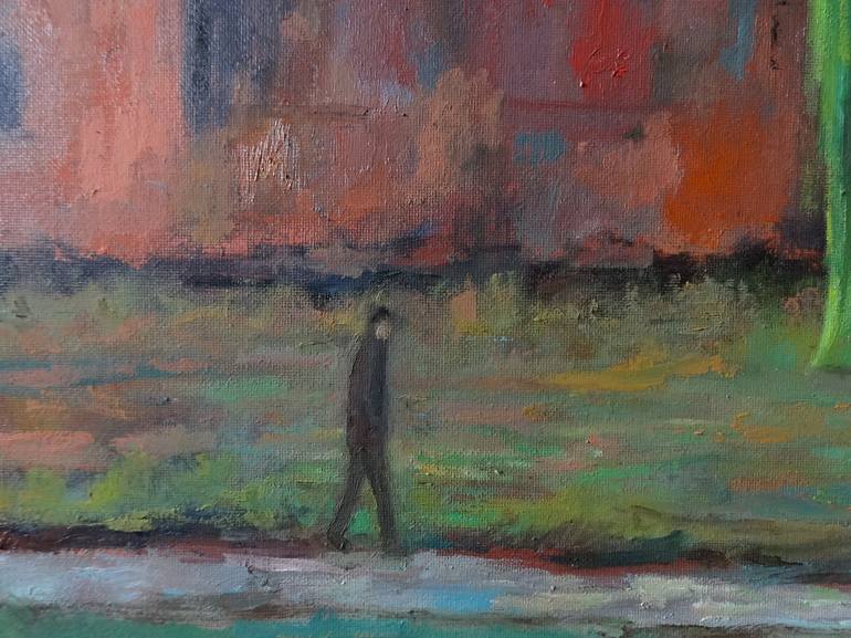 Original Figurative Landscape Painting by Massimiliano Ligabue