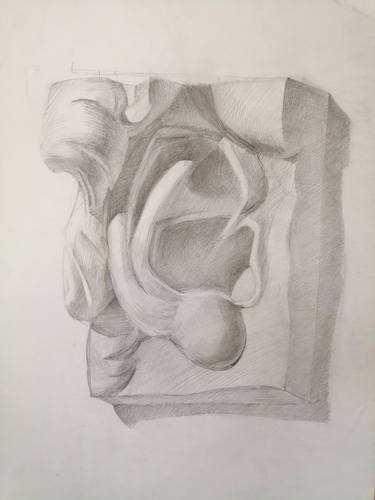 Original Conceptual Men Drawings by Anna Laicane