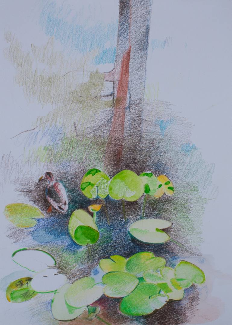 Print of Realism Botanic Drawings by Anna Laicane