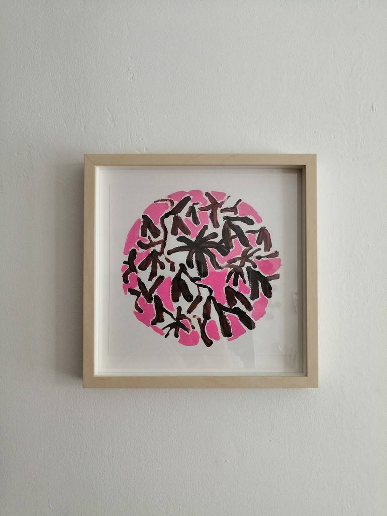 Original Abstract Patterns Painting by Anna Laicane
