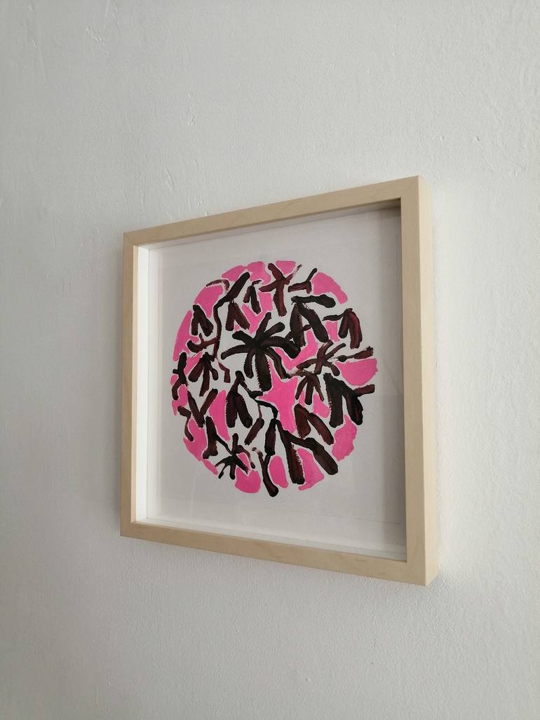 Original Abstract Patterns Painting by Anna Laicane