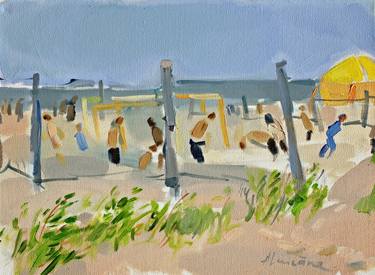 Print of Beach Paintings by Anna Laicane