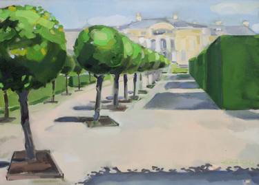 Print of Realism Garden Paintings by Anna Laicane