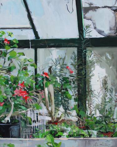 Original Modern Botanic Paintings by Anna Laicane
