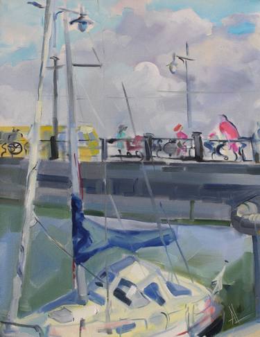 Original Yacht Paintings by Anna Laicane