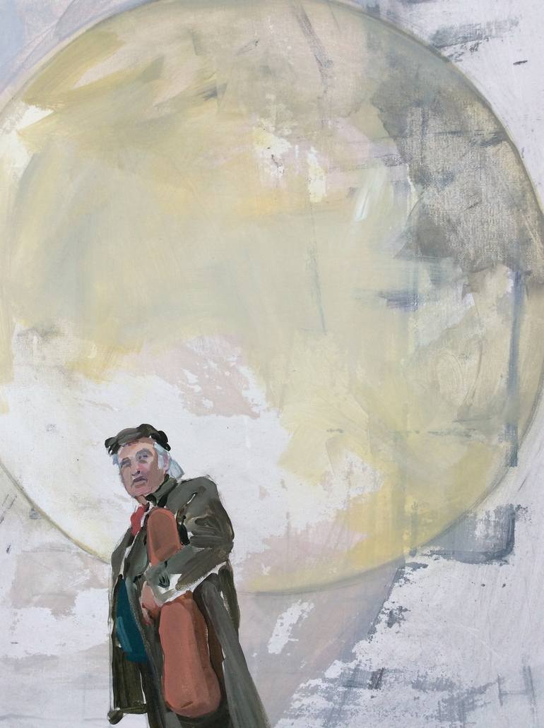 Original Figurative Music Painting by Anna Laicane