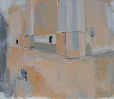 Print of Figurative Cities Paintings by Anna Laicane