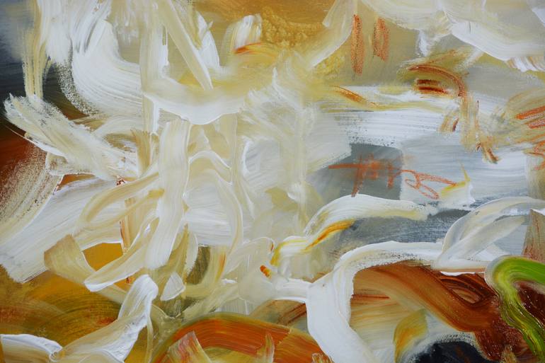 Original Abstract Expressionism Abstract Painting by Andrada Anghel