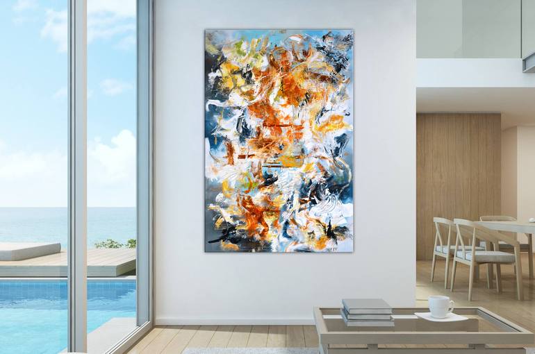 Original Contemporary Abstract Painting by Andrada Anghel