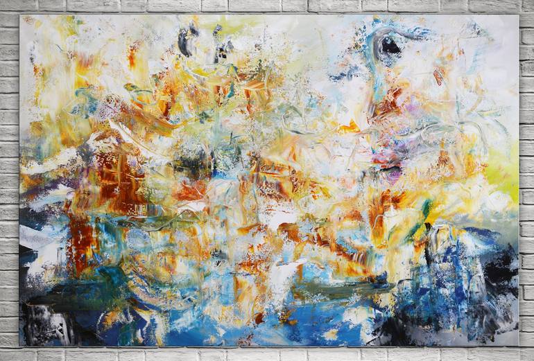 Original Contemporary Abstract Painting by Andrada Anghel