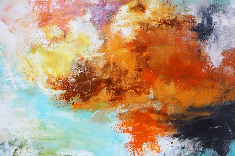 Original Contemporary Abstract Painting by Andrada Anghel