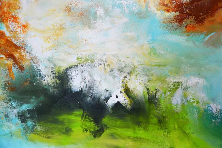Original Contemporary Abstract Painting by Andrada Anghel