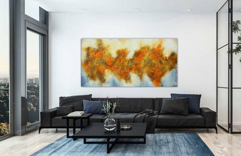 Original Contemporary Abstract Painting by Andrada Anghel