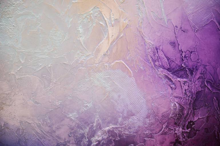 Original Abstract Expressionism Abstract Painting by Andrada Anghel