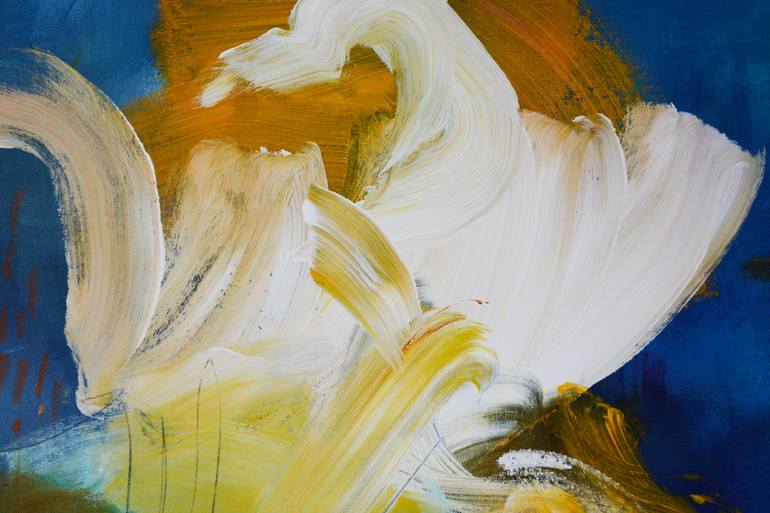 Original Abstract Expressionism Abstract Painting by Andrada Anghel