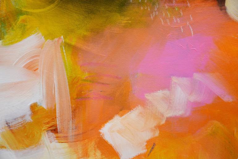 Original Abstract Expressionism Abstract Painting by Andrada Anghel