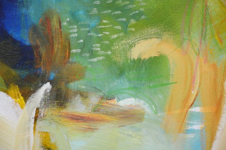 Original Abstract Expressionism Abstract Painting by Andrada Anghel