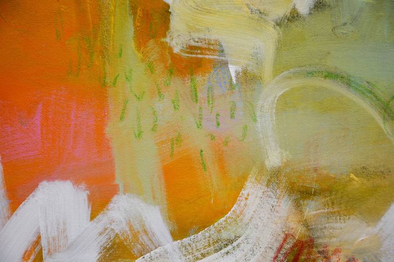 Original Abstract Expressionism Abstract Painting by Andrada Anghel