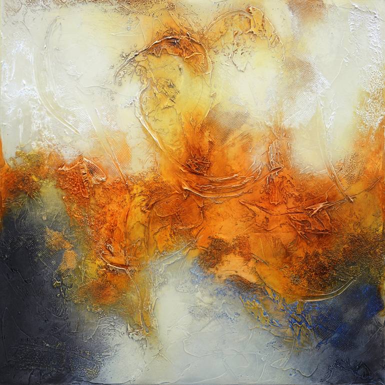 Original Abstract Expressionism Abstract Paintings by Andrada Anghel