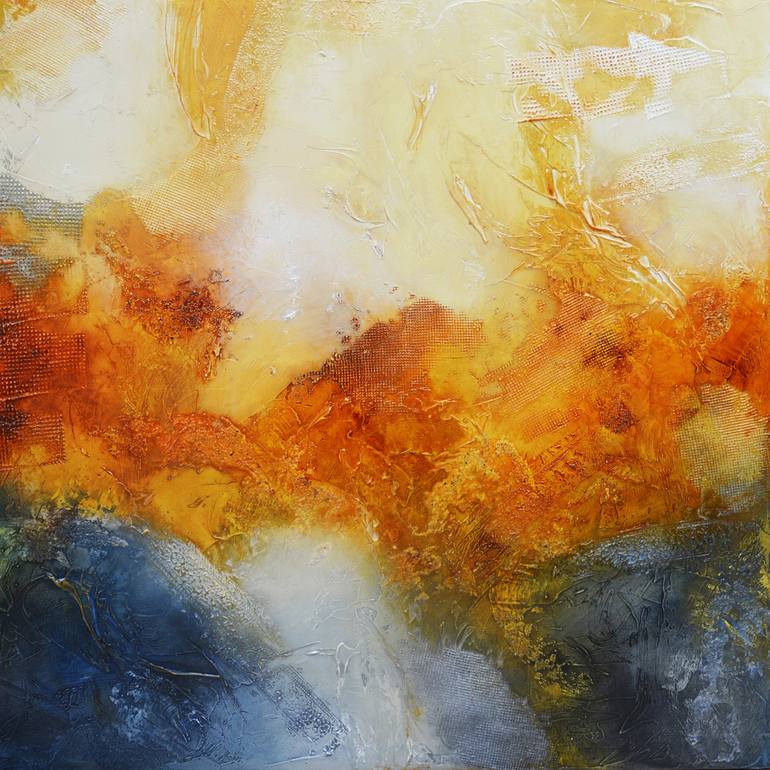 Original Abstract Expressionism Abstract Paintings by Andrada Anghel