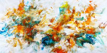 Original Abstract Expressionism Abstract Paintings by Andrada Anghel