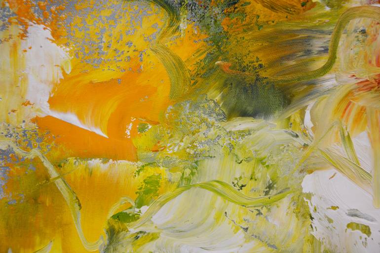 Original Abstract Expressionism Abstract Painting by Andrada Anghel