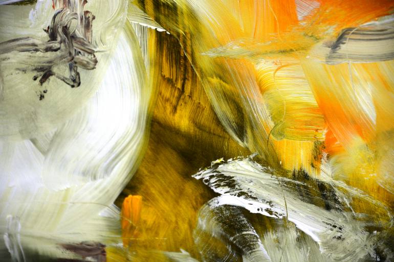 Original Abstract Expressionism Abstract Painting by Andrada Anghel