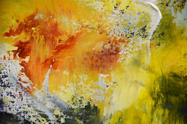 Original Abstract Expressionism Abstract Painting by Andrada Anghel