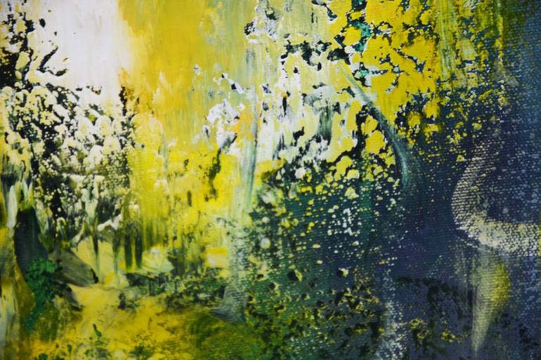 Original Abstract Expressionism Abstract Painting by Andrada Anghel