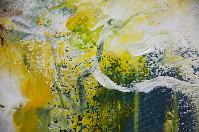 Original Abstract Expressionism Abstract Painting by Andrada Anghel