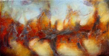 Original Abstract Expressionism Abstract Paintings by Andrada Anghel